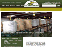 Tablet Screenshot of gatorsupply.com